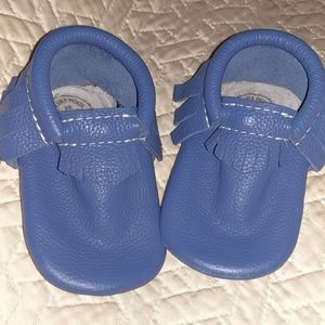 Blue Moccasins